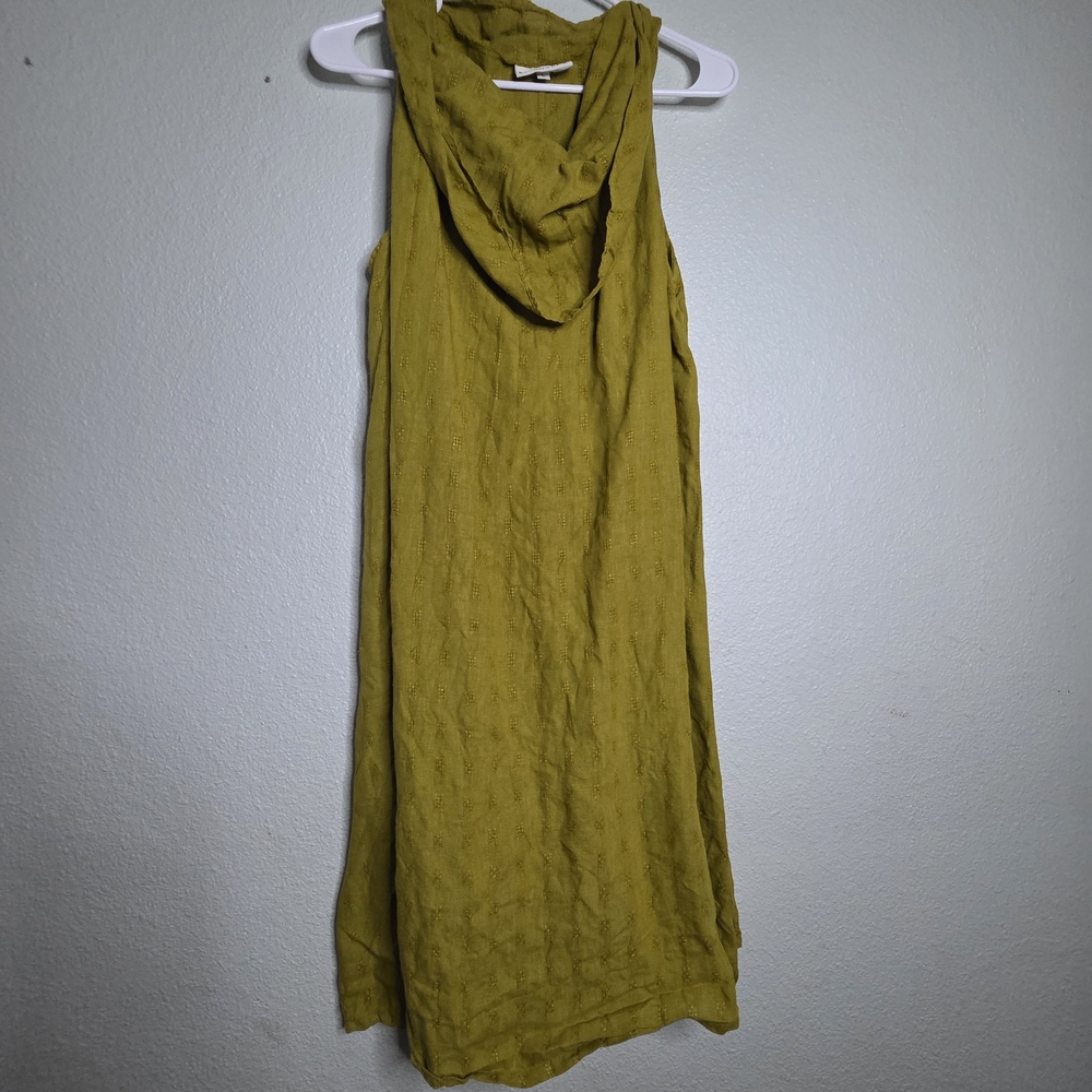 bryn Walker Olive Green Midi Dress